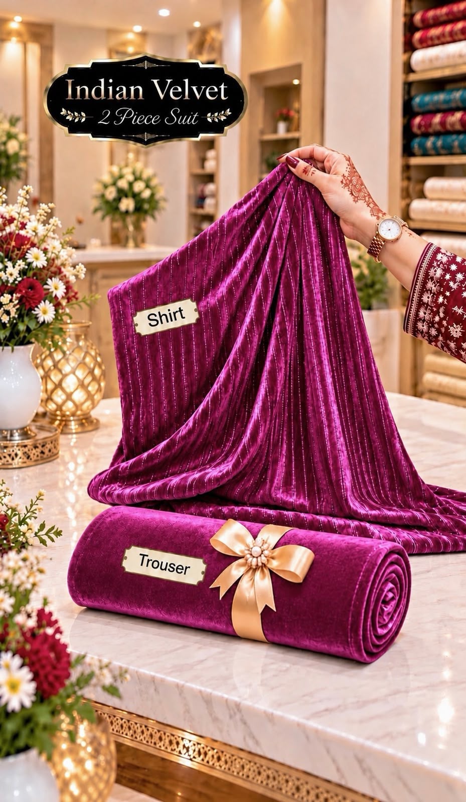 Indian Velvet 2PC