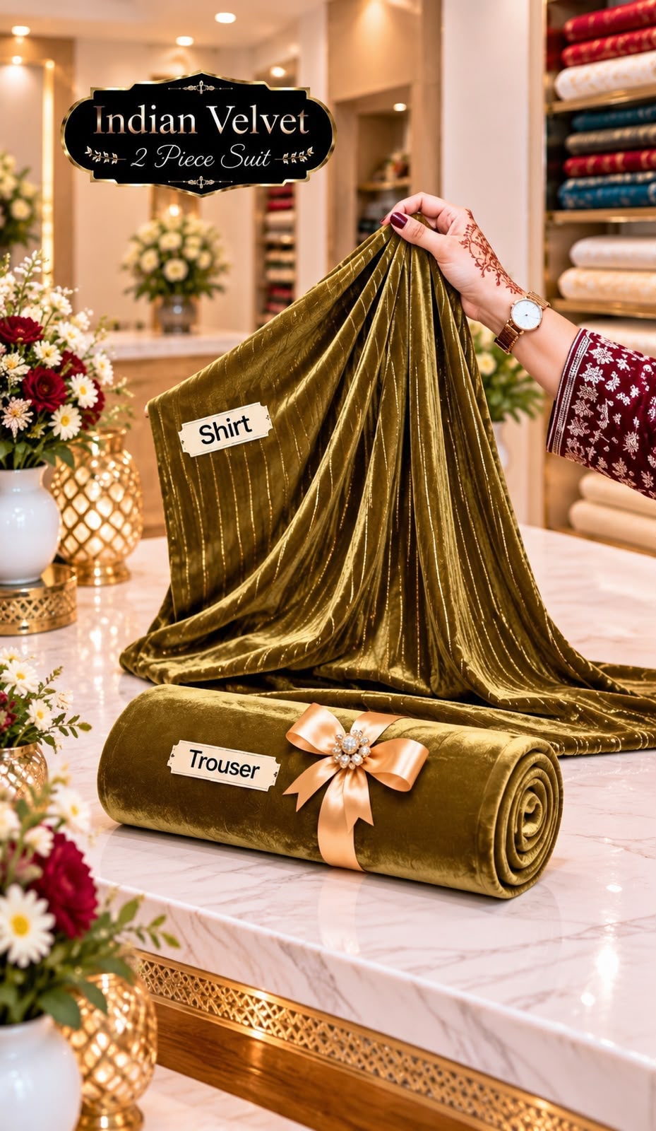 Indian Velvet 2PC