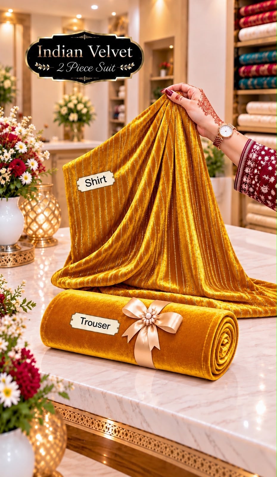 Indian Velvet 2PC