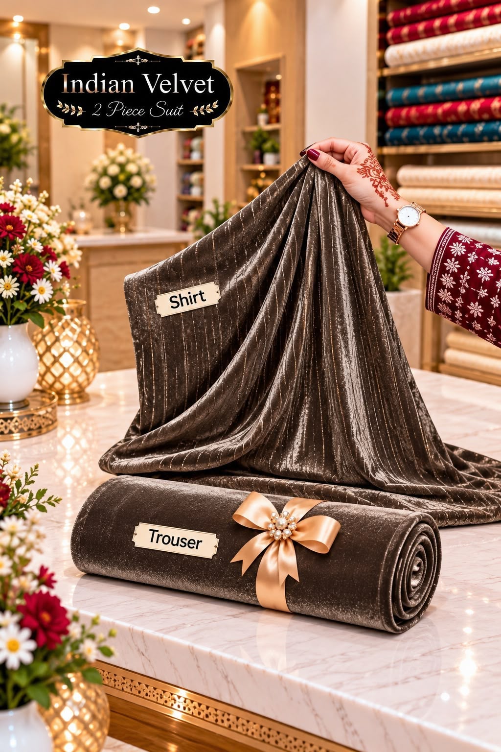 Indian Velvet 2PC