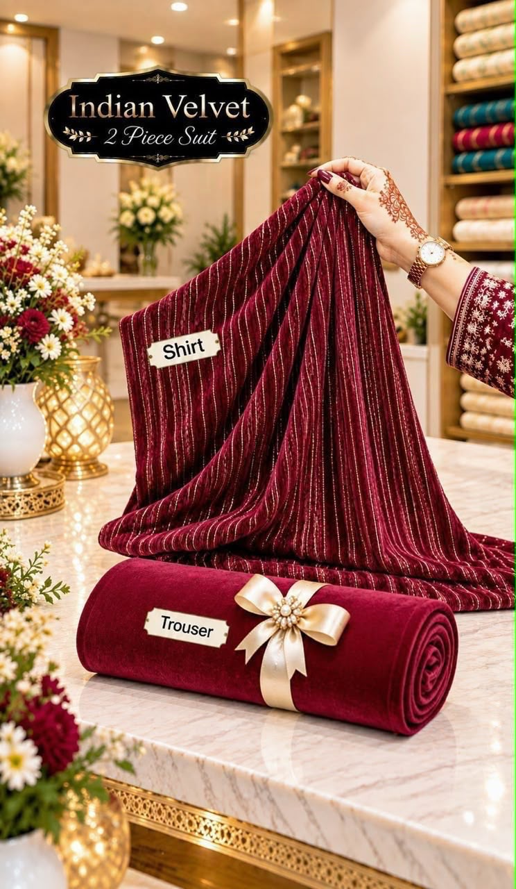 Indian Velvet 2PC